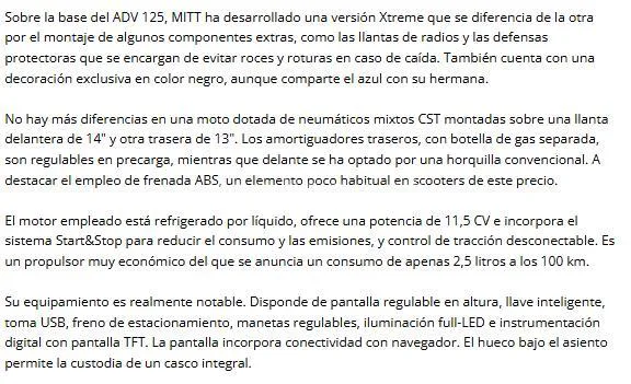 MITT ADV 125 – Vista 3