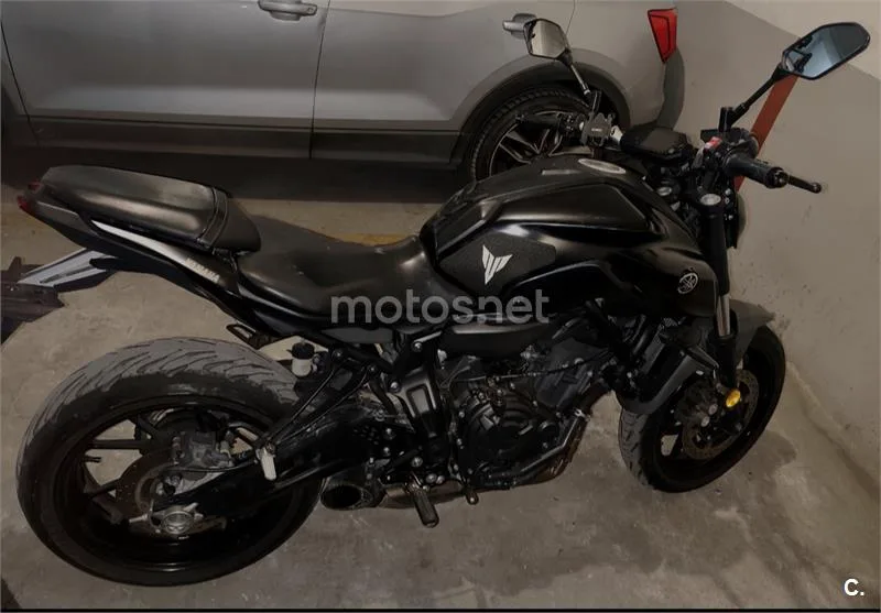 Yamaha MT-07 – Vista 2