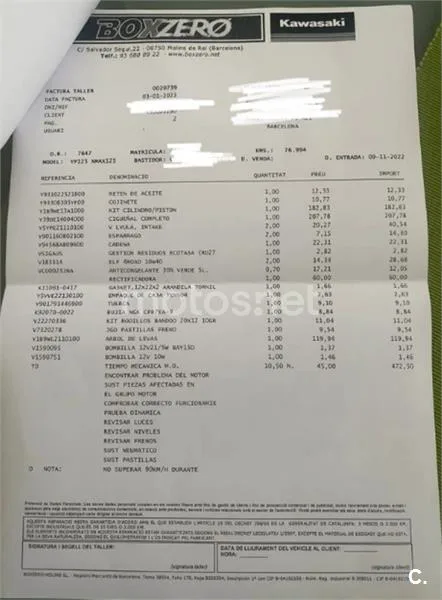 Yamaha XMAX 125 – Vista 15