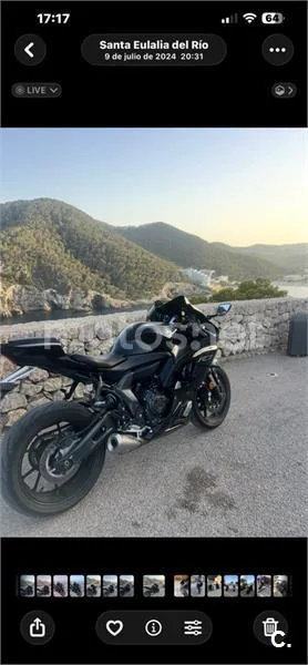 Yamaha R7 – Vista 2