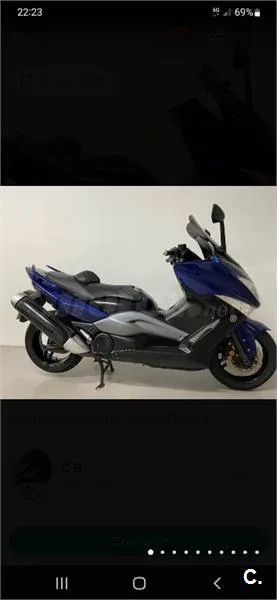 Yamaha TMAX 500 – Vista 2