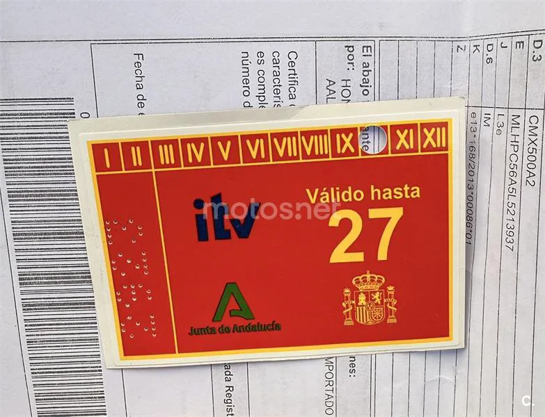 Honda CMX500 Rebel – Vista 4