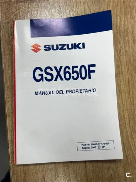Suzuki GSX 650F – Vista 10