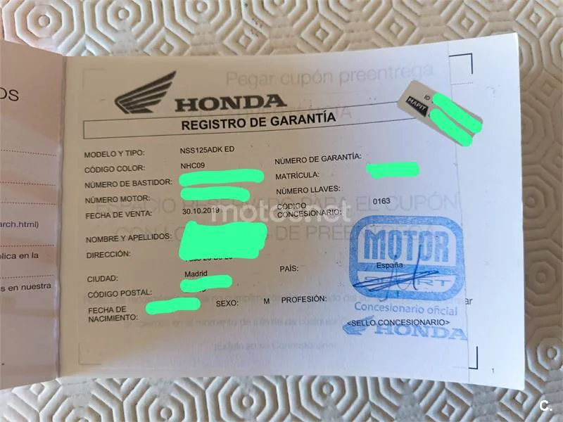 Honda Forza 125 – Vista 5