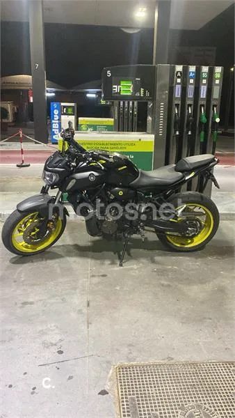 Yamaha MT-07 – Vista 2