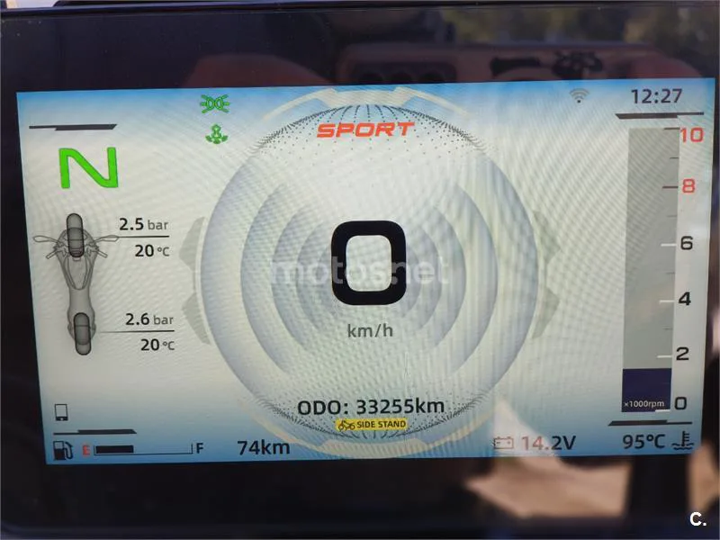 CFMOTO 800 MT – Vista 13