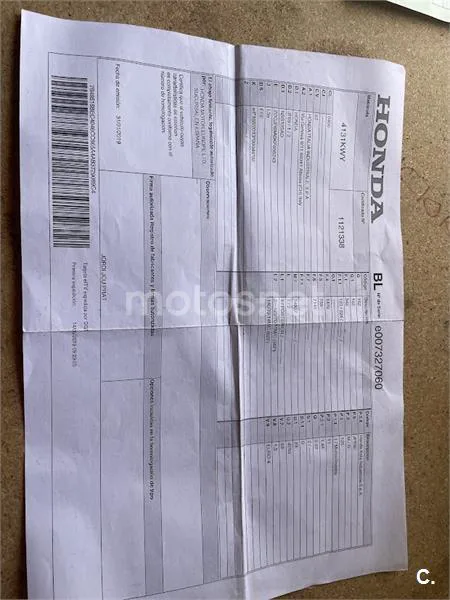 Honda Forza 125 – Vista 8