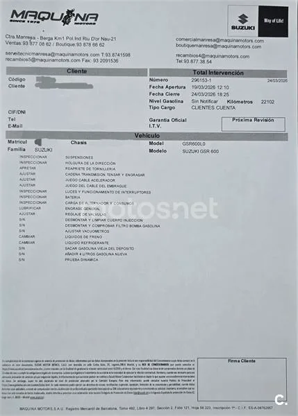 Suzuki GSR 600 – Vista 6