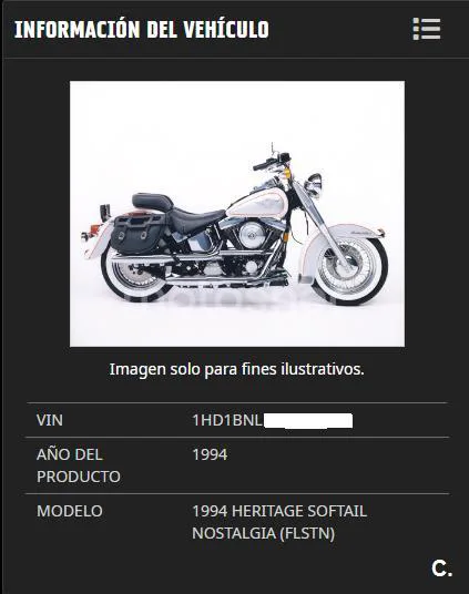 Harley-Davidson Heritage Softail - Vista 9