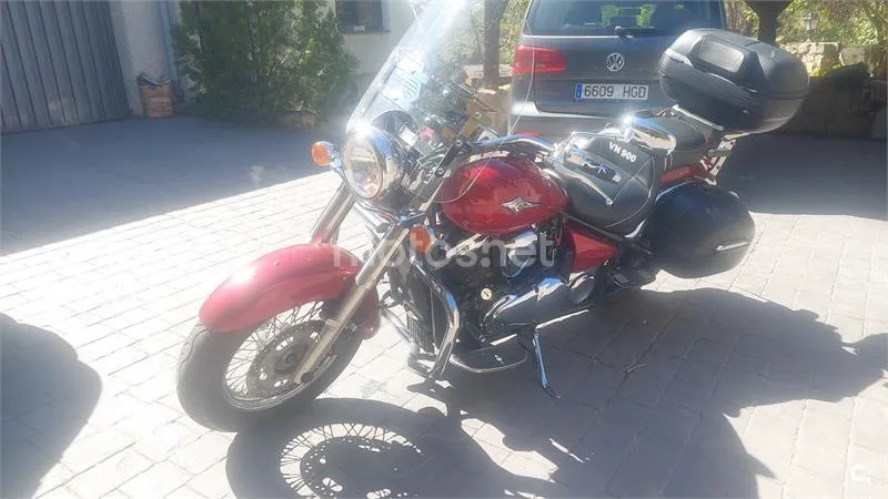 Kawasaki VN 900 CLASSIC – Vista 6