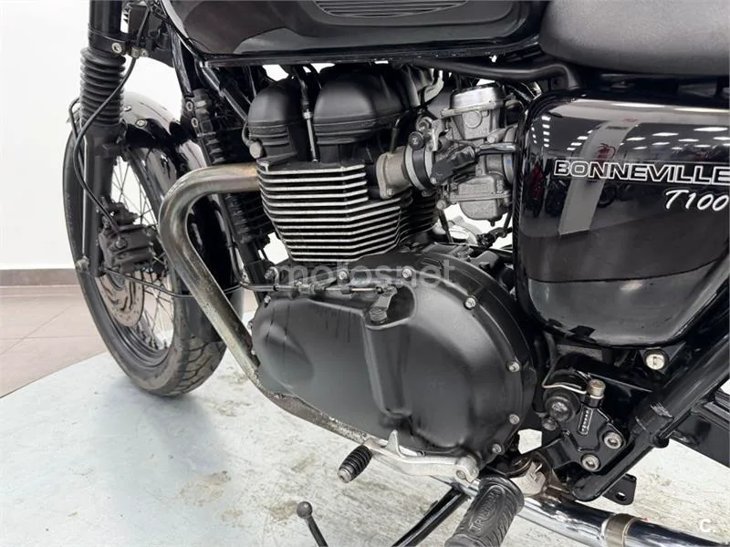 Triumph Bonneville T100 – Vista 12