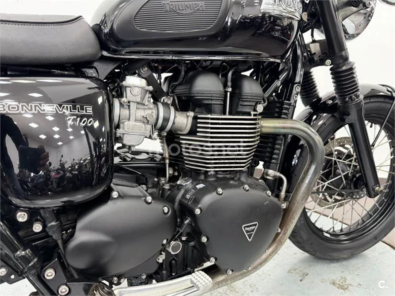 Triumph Bonneville T100 – Vista 9