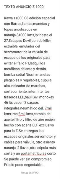 Kawasaki Z 1000 – Vista 8