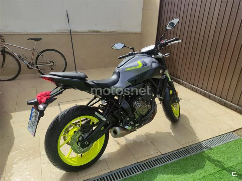 Yamaha MT-07 – Vista 2