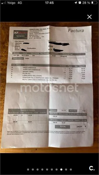 Yamaha XV 250 Virago – Vista 6