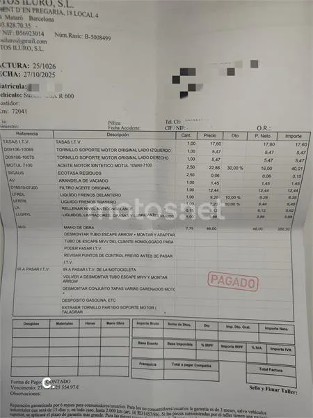 Suzuki GSX-R600 4400 € 2008 Barcelona - 2