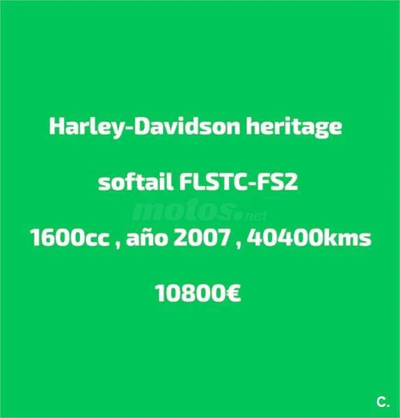 Harley-Davidson Softail Heritage – Vista 12