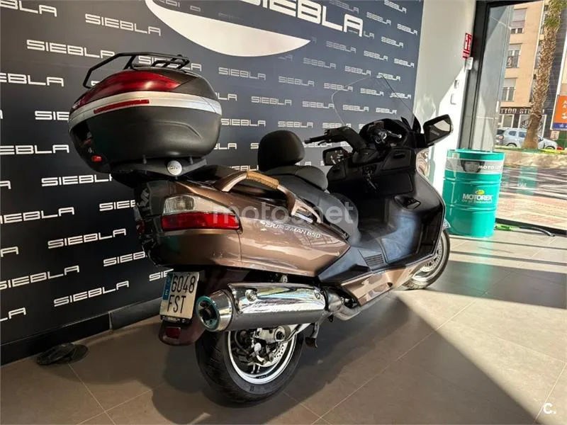 Suzuki Burgman 650 Executive – Vista 6