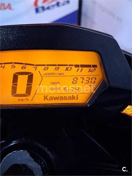 Kawasaki Z125 – Vista 15