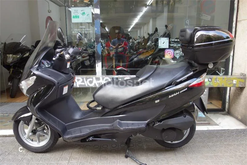 Suzuki Burgman 200 – Vista 17
