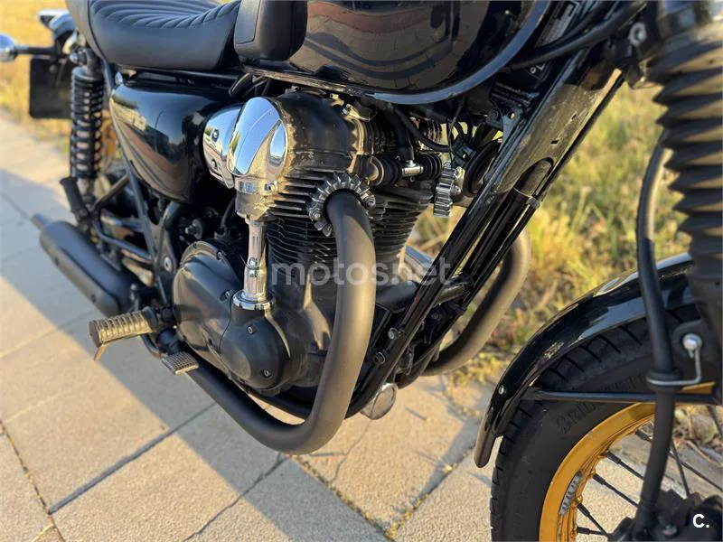 Kawasaki W800 – Vista 8
