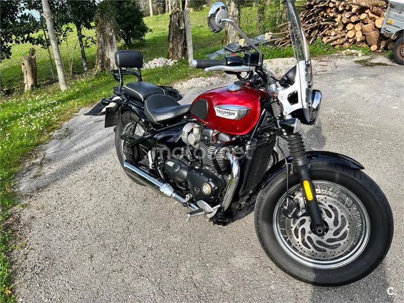 Triumph Bonneville Speedmaster – Vista 8