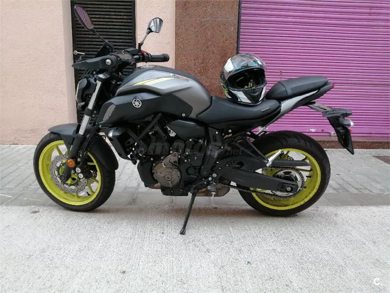 Yamaha MT-07 – Vista 1