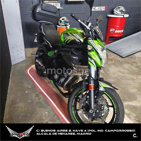 Kawasaki ER-6N – Vista 4