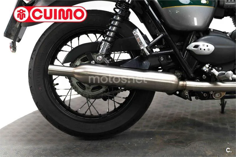 Triumph Bonneville T100 – Vista 14