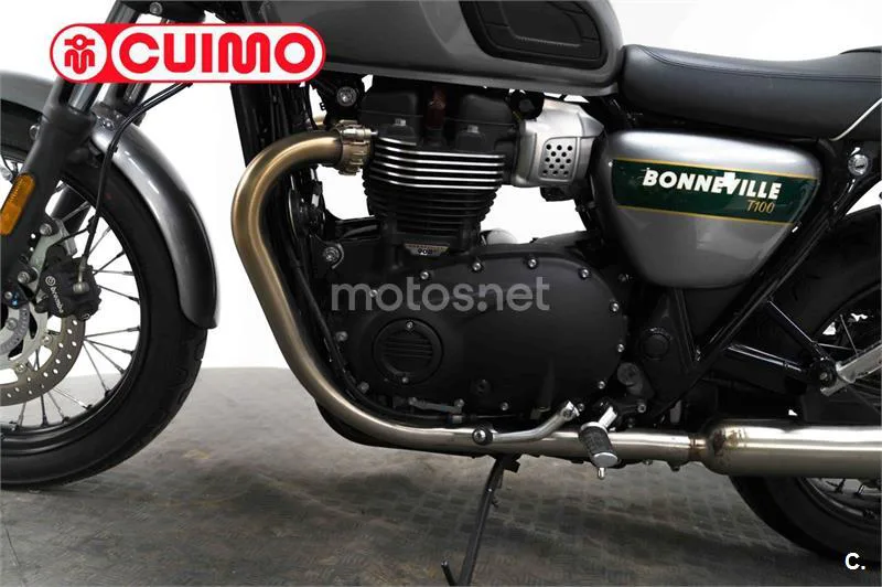 Triumph Bonneville T100 – Vista 19