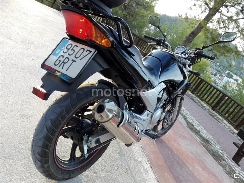 Yamaha YBR 250 – Vista 2