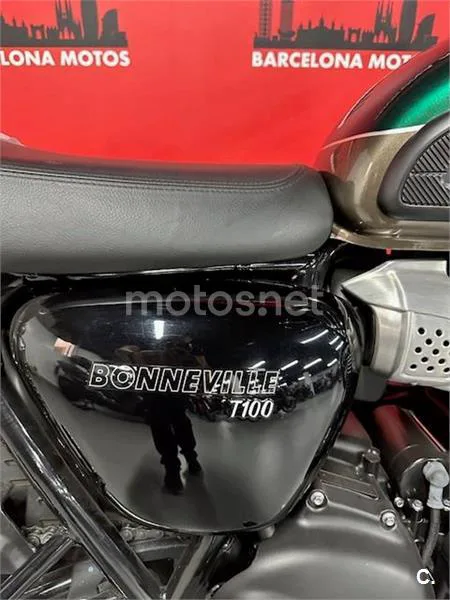Triumph Bonneville T100 – Vista 8