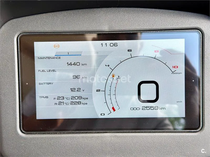 Zontes 125 E – Vista 7