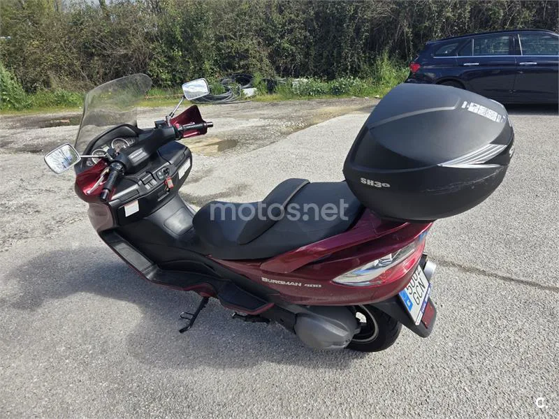 Suzuki Burgman 400 – Vista 4