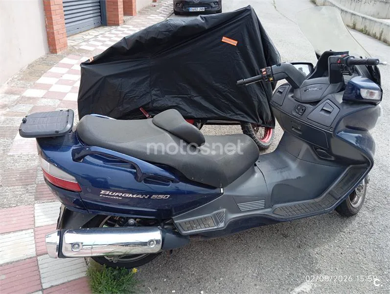 Suzuki Burgman 650 Executive – Vista 3