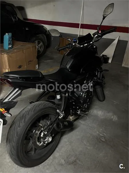 Yamaha MT-07 – Vista 2