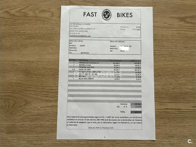 Honda SH 125i – Vista 10