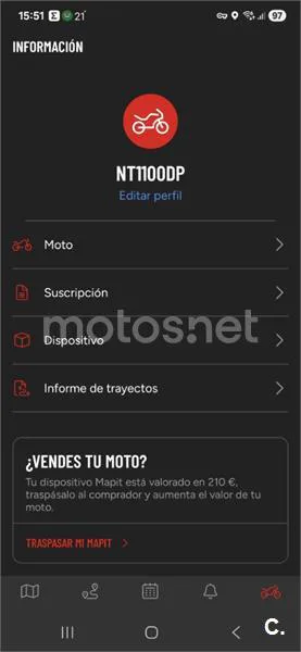 Honda NT1100 – Vista 16