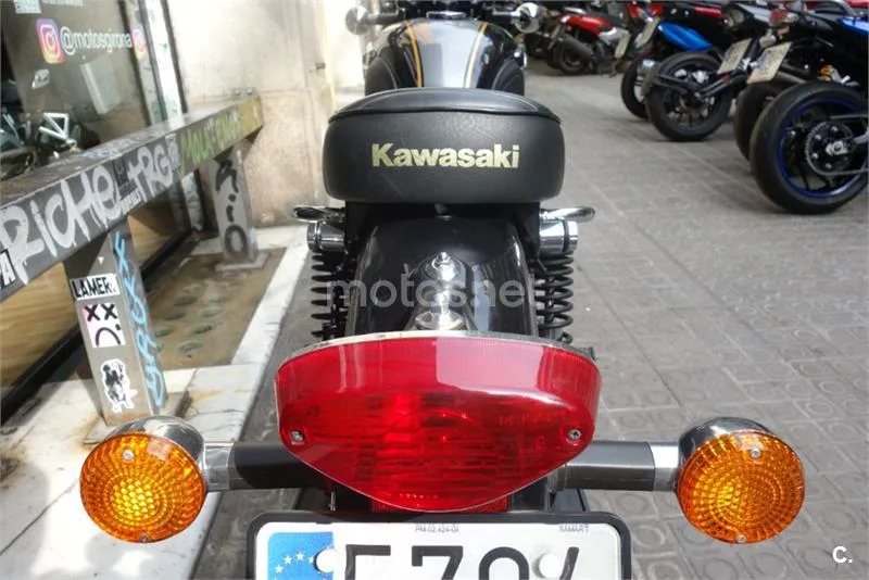 Kawasaki W800 – Vista 8
