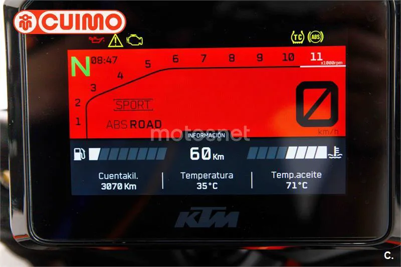 KTM 1290 Super Duke R – Vista 24