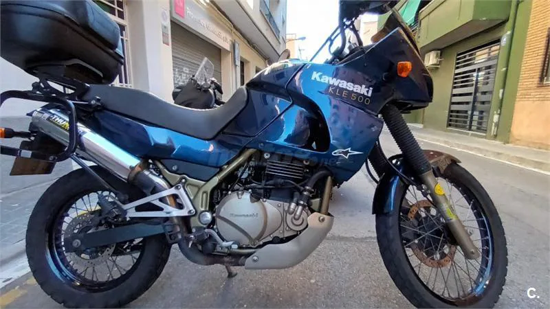 Kawasaki KLE500 – Vista 5