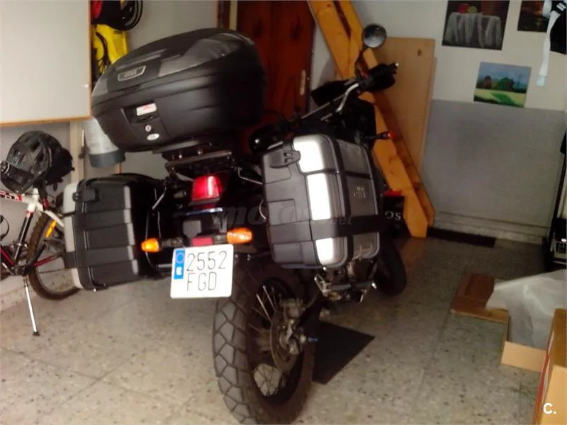 Kawasaki KLE500 – Vista 9