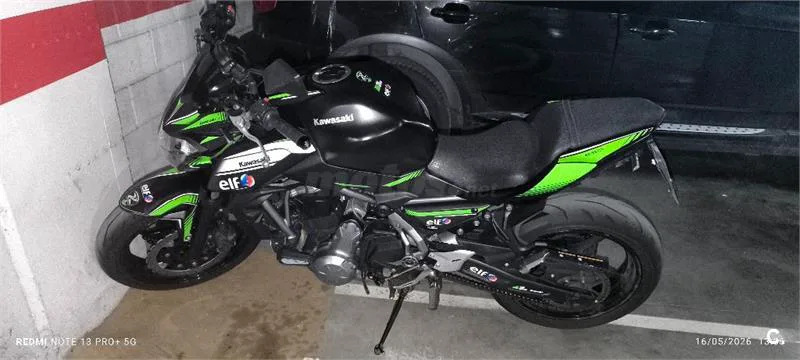 Kawasaki Z650 – Vista 2