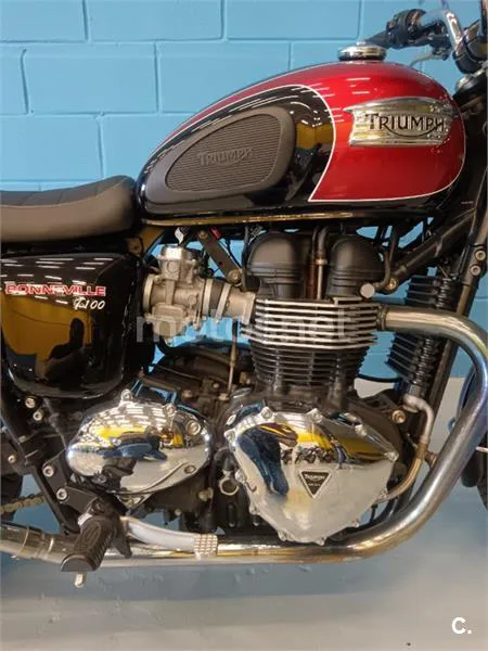 Triumph Bonneville T100 – Vista 3
