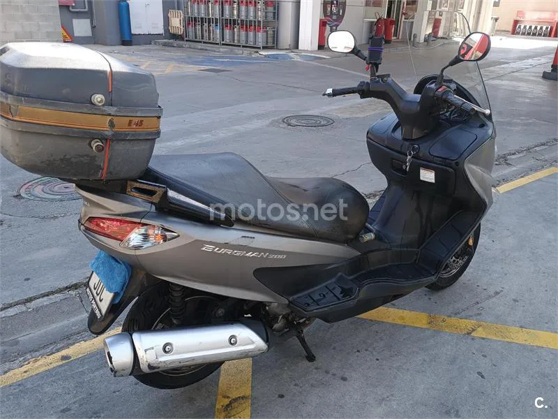 Suzuki Burgman 200 – Vista 2