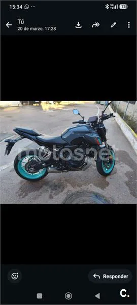 Yamaha MT-07 – Vista 4