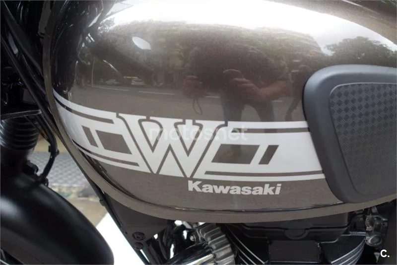 Kawasaki W800 – Vista 4