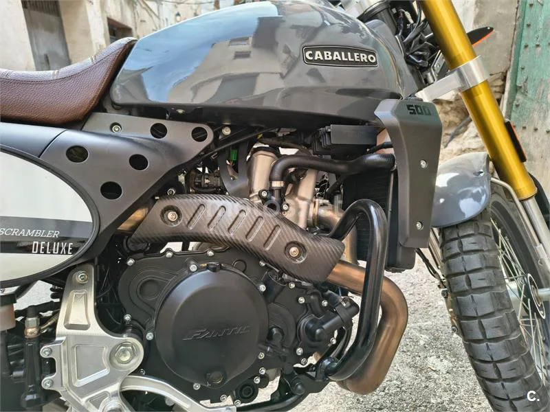 Fantic Caballero Scrambler 500 – Vista 4