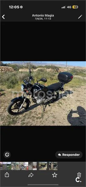 Yamaha YBR 125 – Vista 4