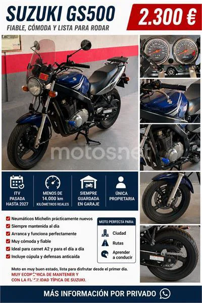 Suzuki GS 500 – Vista 5